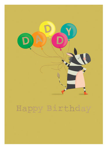 Picture of DADDY HAPPY BIRTHDAY CARD